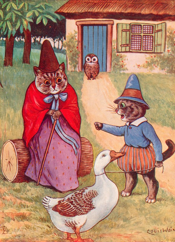Mamma Oca a casa da Louis Wain