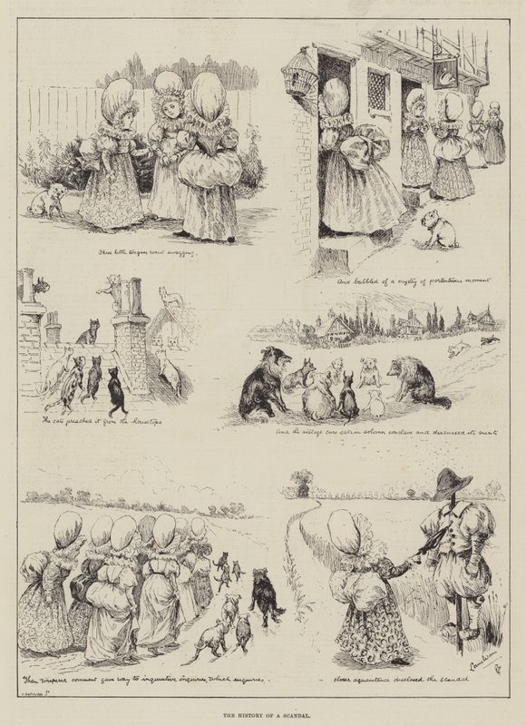 La storia di uno scandalo da Louis Wain