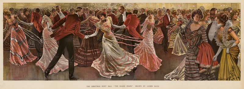 Ballo di caccia di Natale da Lucien Davis