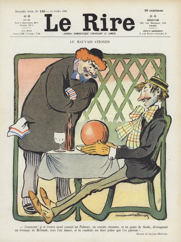 Illustrazione per Le Rire da Lucien Metivet