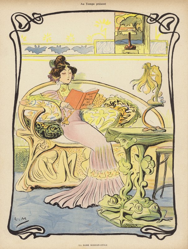 La signora moderna da Lucien Metivet