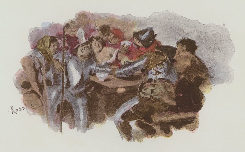 Illustrazione per Notre-Dame De Paris di Victor Hugo da Lucius Rossi