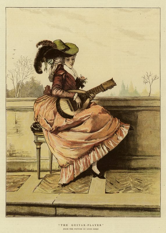 La chitarrista da Lucius Rossi