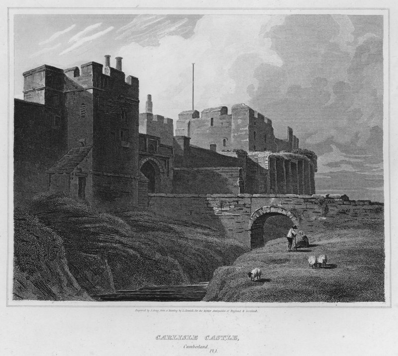 Castello di Carlisle, Cumberland da Luke (after) Clennell