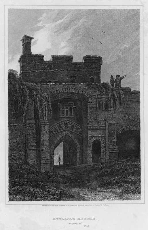 Castello di Carlisle, Cumberland da Luke (after) Clennell