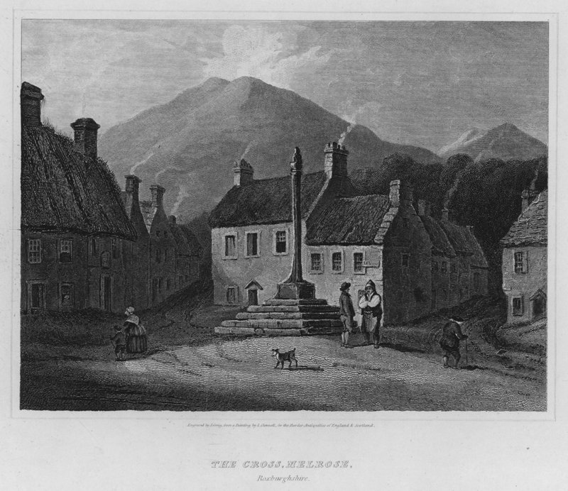 La Croce, Melrose, Roxburghshire da Luke (after) Clennell