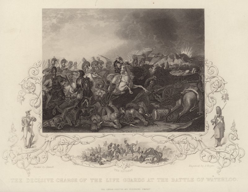 Battaglia di Waterloo da Luke Clennell