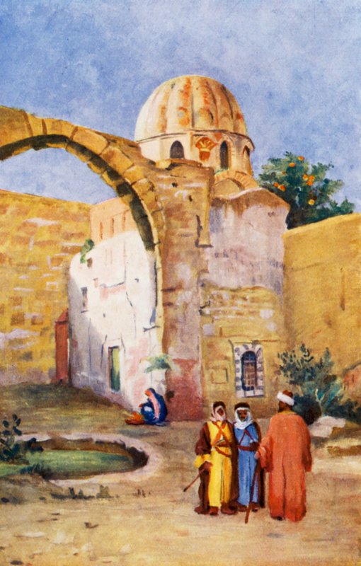 Tomba di Saladino, esterno da Margaret Thomas