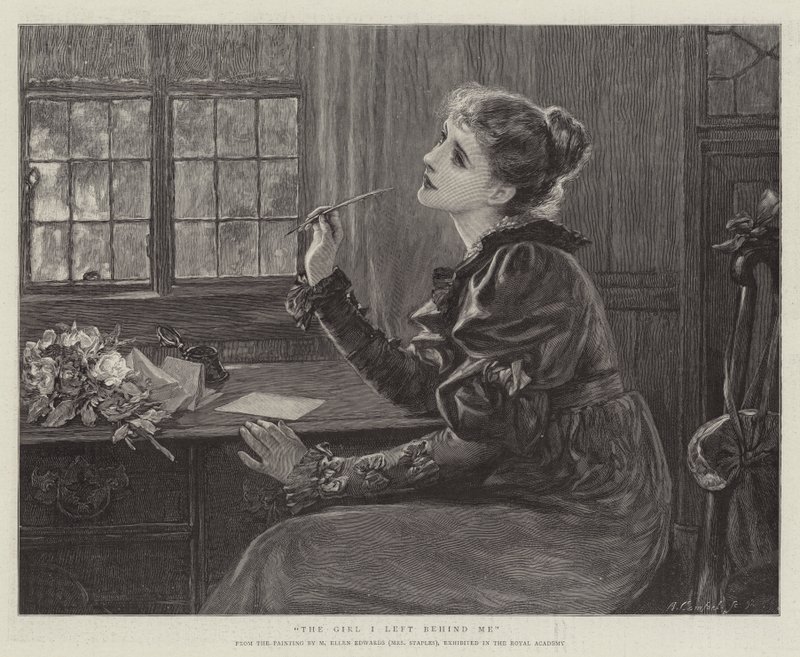 La ragazza che ho lasciato dietro di me da Mary Ellen Edwards
