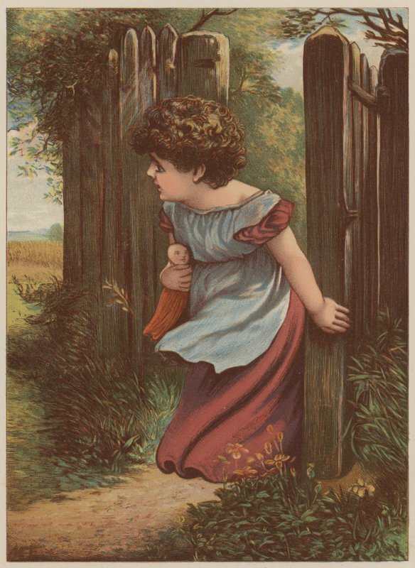Ragazza che aspetta il postino da Mary Ellen Edwards