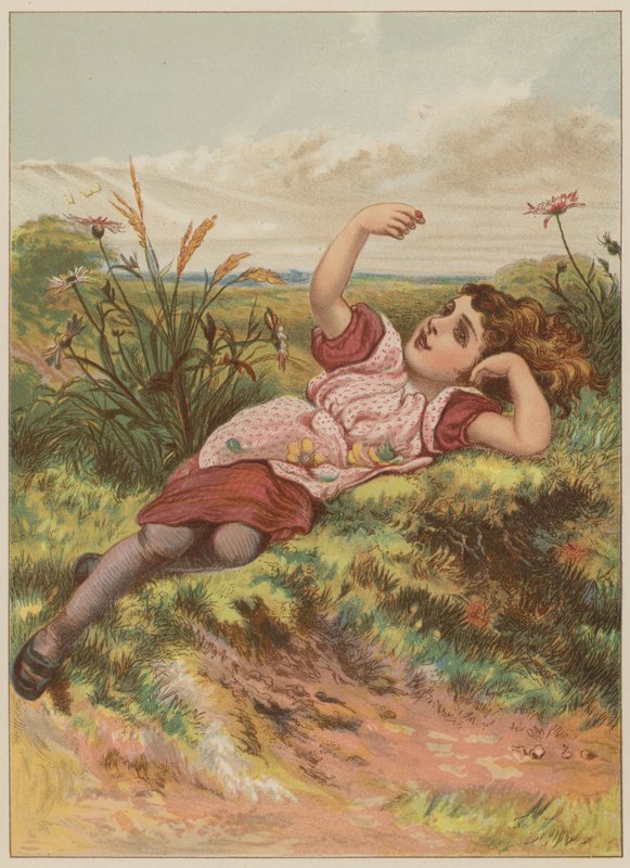 Ragazza con coccinella da Mary Ellen Edwards