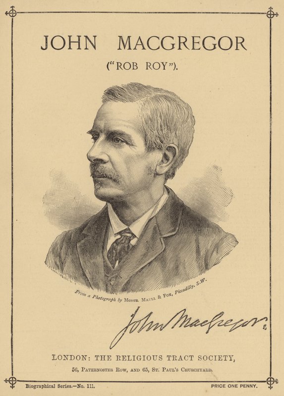 Ritratto di John MacGregor da Maull and Fox