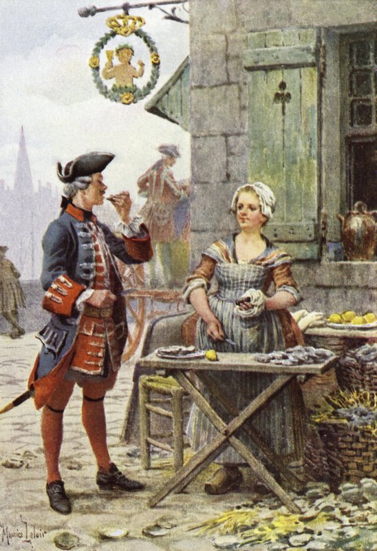 LEcaillere, Ostriche da Maurice Leloir