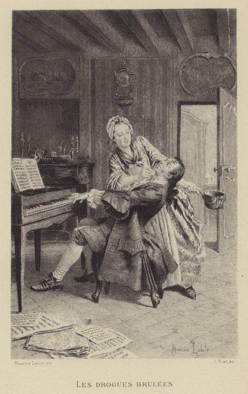 Le droghe bruciate da Maurice Leloir