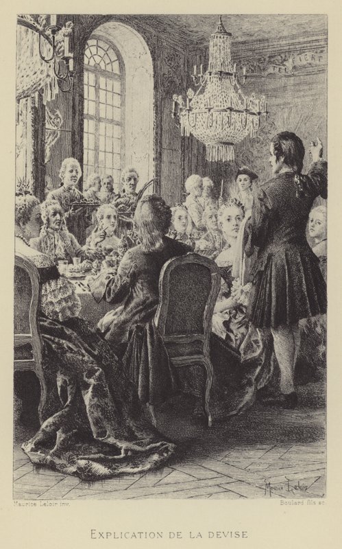 La spiegazione del motto da Maurice Leloir