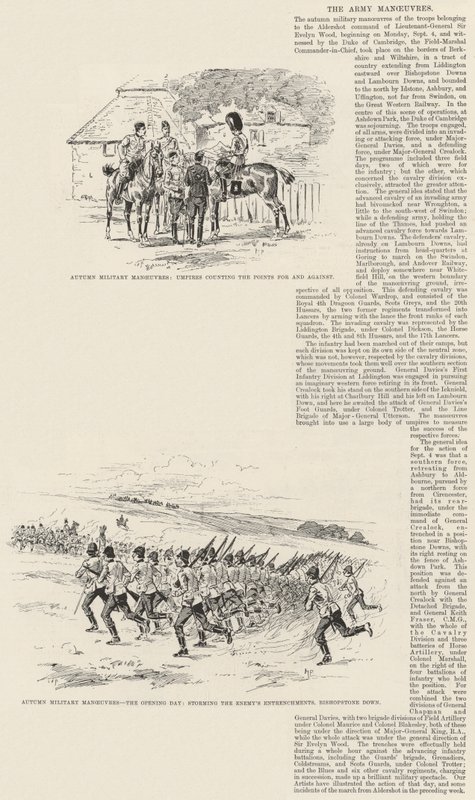 Manovre militari autunnali da Melton Prior