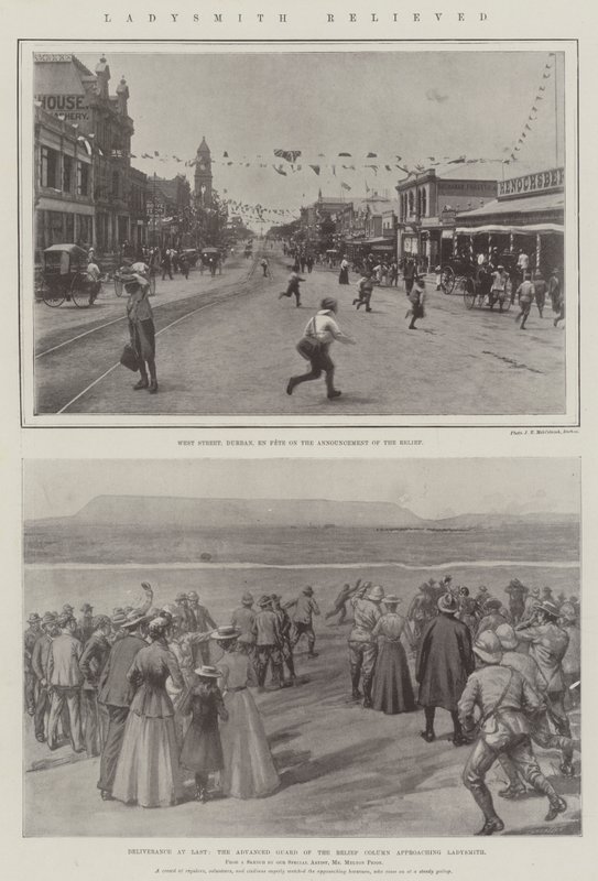 Ladysmith liberata da Melton Prior