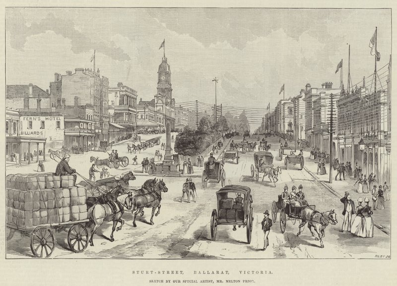 Sturt-Street, Ballarat, Victoria da Melton Prior