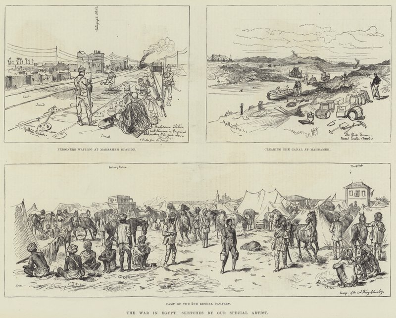 La Guerra in Egitto da Melton Prior