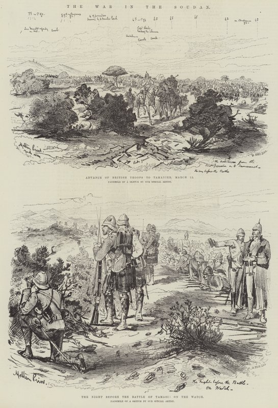 La guerra nel Sudan da Melton Prior