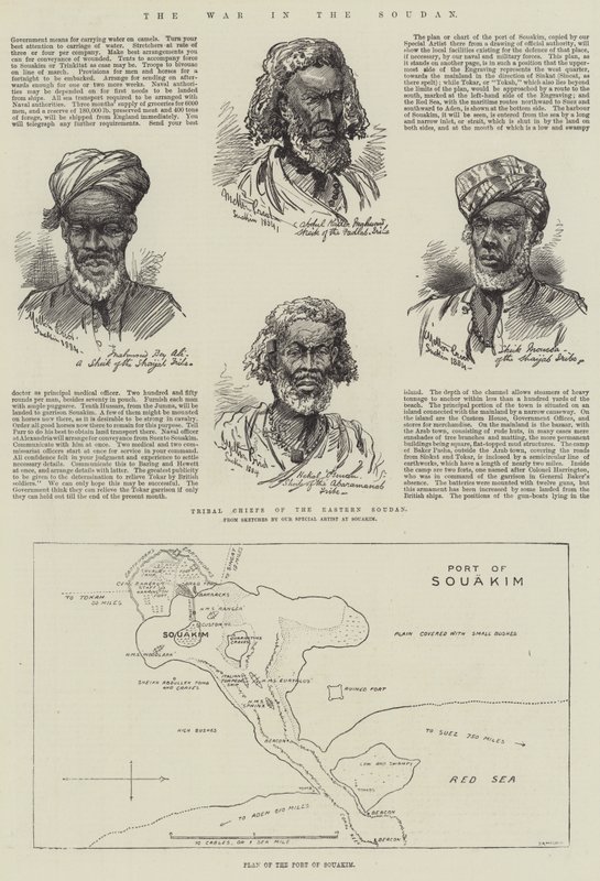 La guerra nel Sudan da Melton Prior