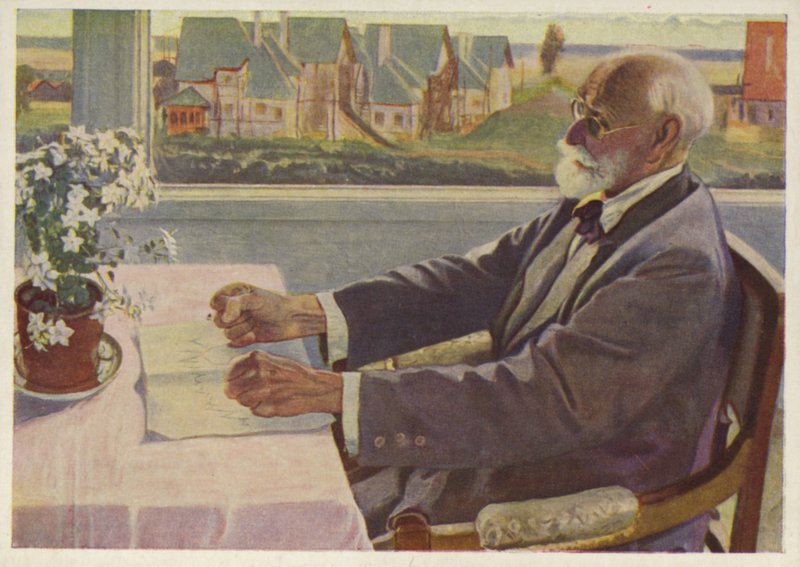 Ivan Pavlov, fisiologo russo da Mikhail Vasilievich Nesterov