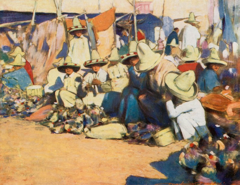 Puebla da Mortimer Ludington Menpes