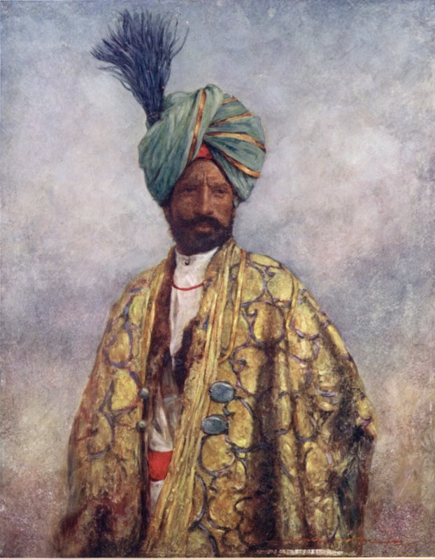 Un soldato kashmiro da Mortimer Ludington Menpes