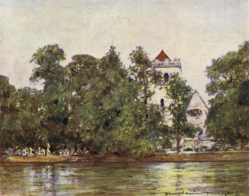 Chiesa di Bisham da Mortimer Ludington Menpes