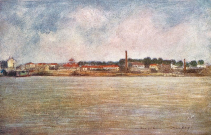 Fabbriche sulla Senna da Mortimer Ludington Menpes