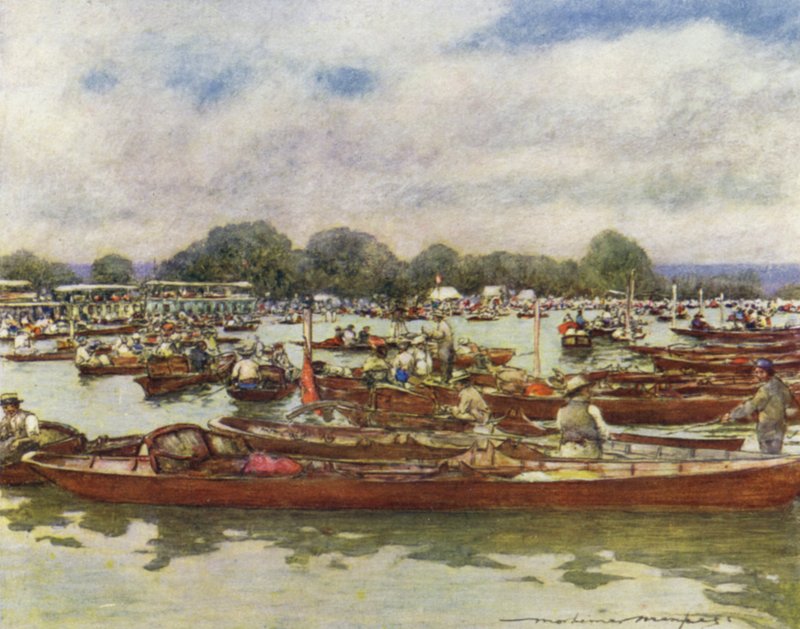 Regata di Henley da Mortimer Ludington Menpes