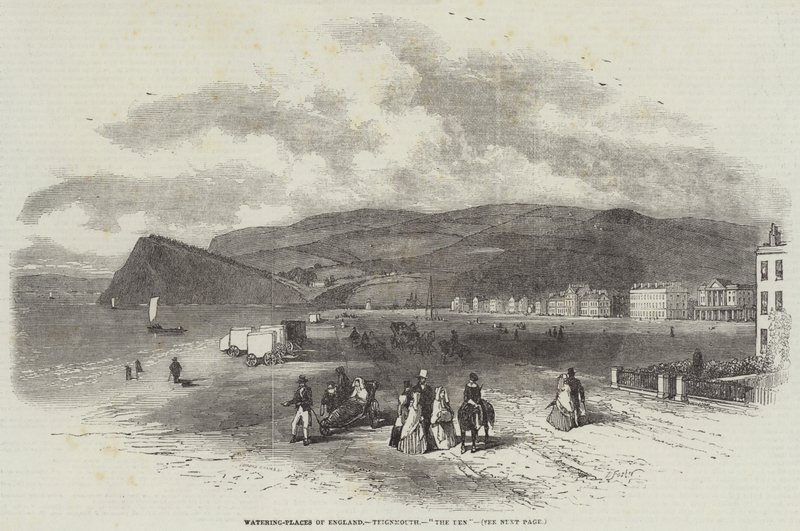 Luoghi di balneazione in Inghilterra, Teignmouth, The Den da Myles Birket Foster