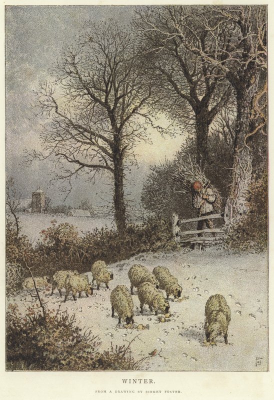 Inverno da Myles Birket Foster