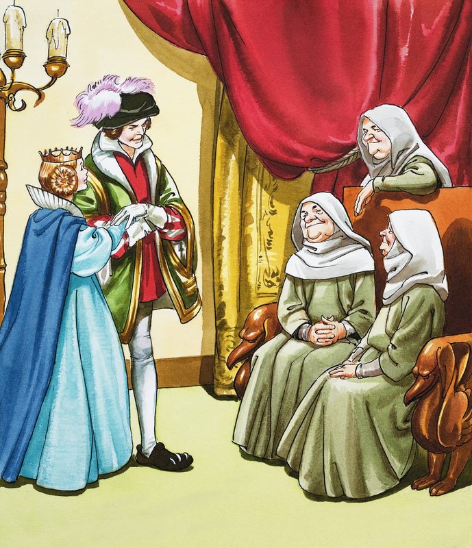 Le tre filatrici da Nadir Quinto