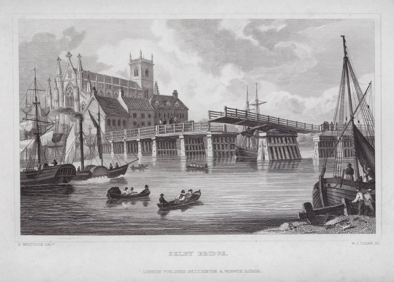 Ponte di Selby da Nathaniel (after) Whittock