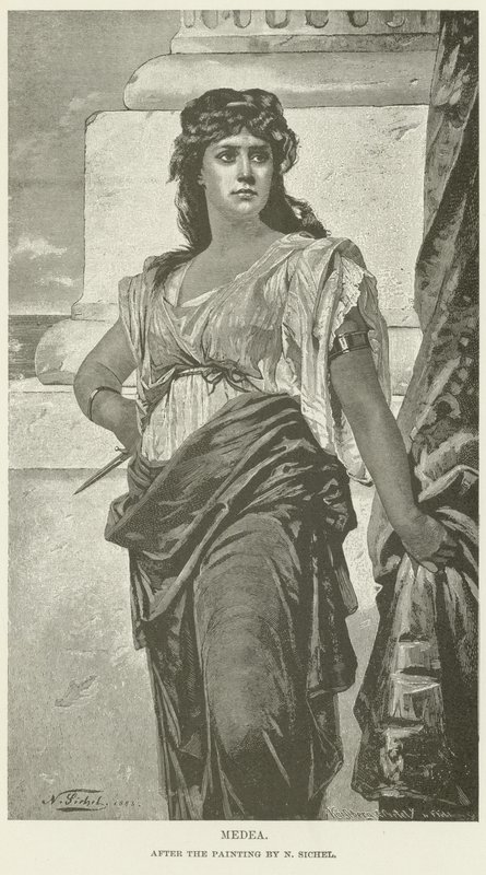 Medea (incisione) da Nathaniel Sichel