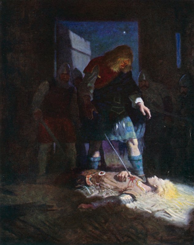 Morte di Edwin da Newell Convers Wyeth