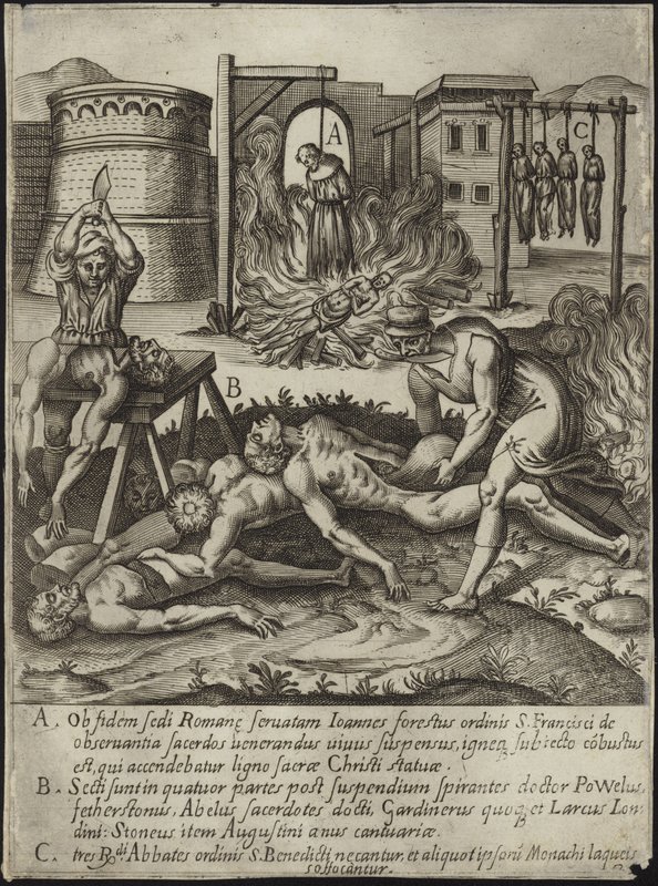 Le vittorie della Chiesa anglicana da Niccolo Circignani