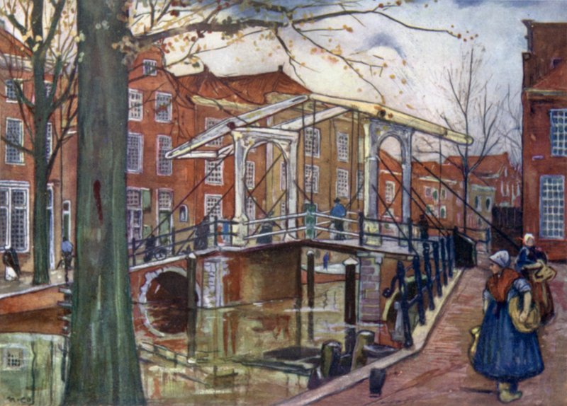 De Oude Rijn, Leiden da Nico Jungman