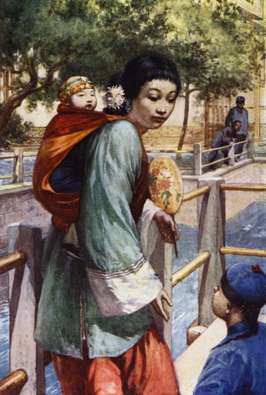 Cina: Ragazza e bambino da Norman Hardy