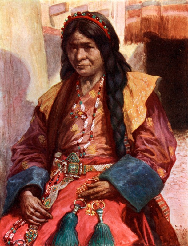 Donna di Lhasa, Tibet da Norman Hardy