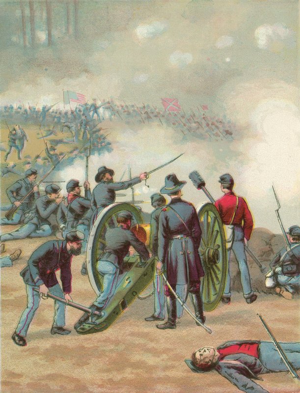 La battaglia di Gettysburg da North American