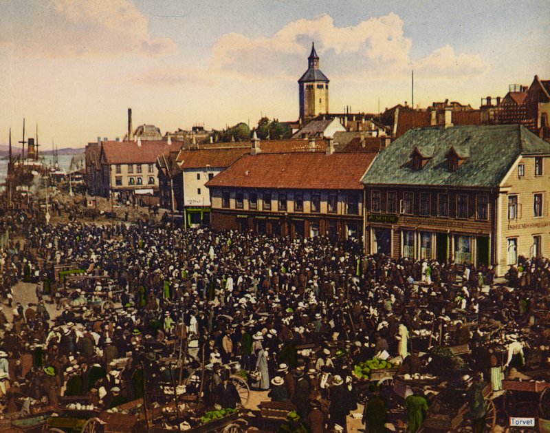 Stavanger: Torvet da Norwegian Photographer