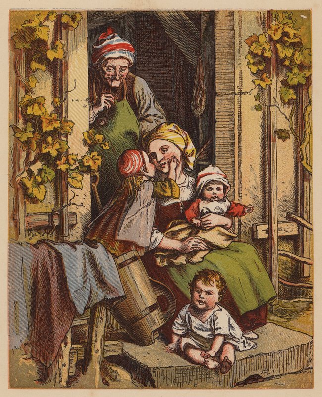 Una casa felice da Oskar Pletsch
