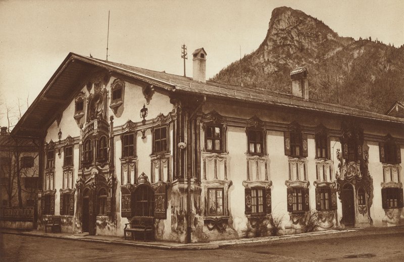 Casa del Dr. Lang a Oberammergau da Otto Ballerstedt