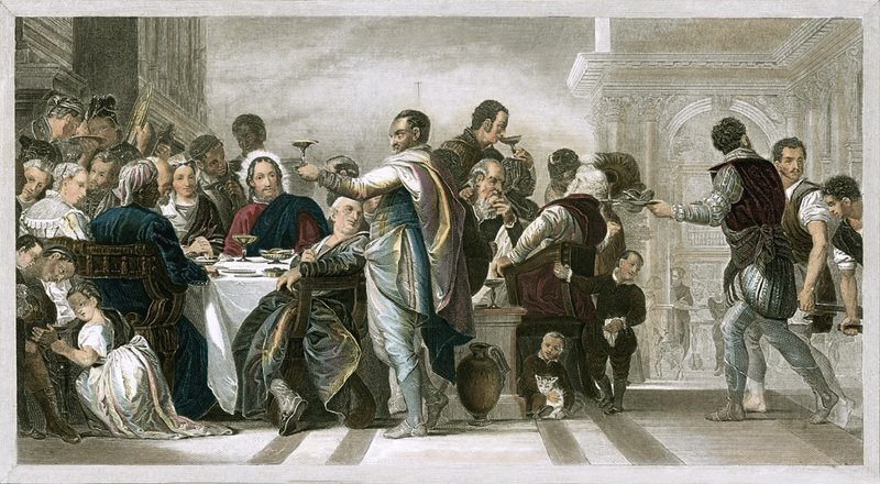 Nozze di Cana da Paolo Veronese