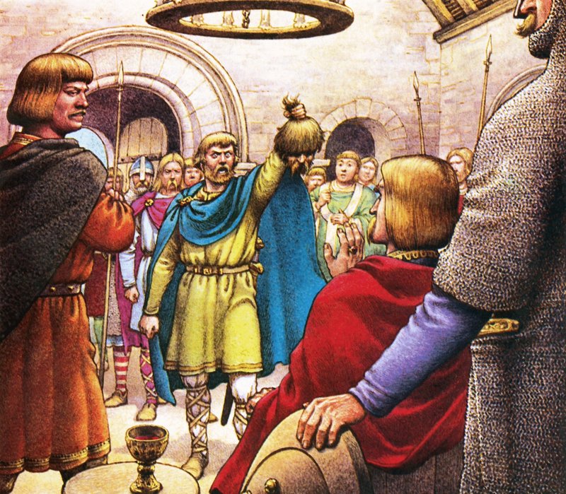 Testa di Gruffydd ap Llewelyn da Pat (1907 95) Nicolle