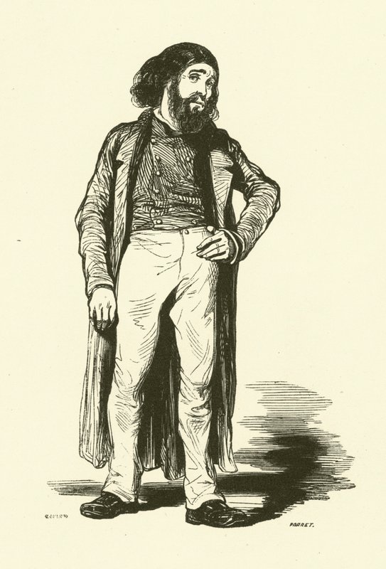 Il modello da Paul after Gavarni