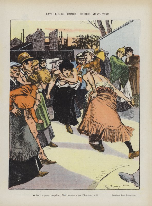 Illustrazione per Le Rire da Paul Balluriau