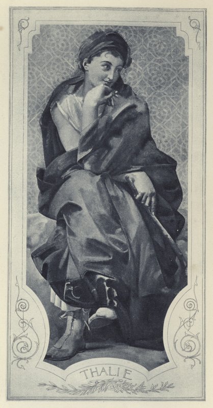 Talia, Musa della Commedia da Paul Baudry